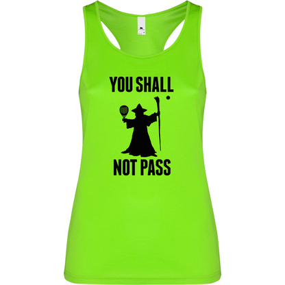 Canottiera Tecnica Donna - Gandalf You shall no pass Padel
