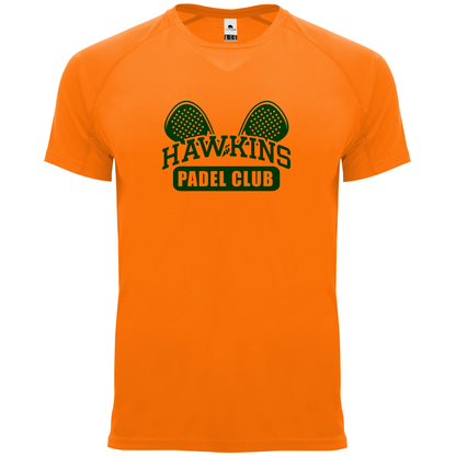 maglietta tecnica - hawkins padel club personalizzabile