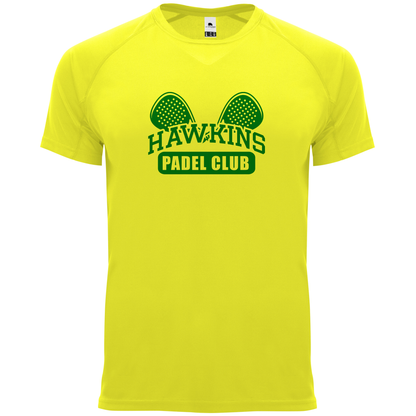 maglietta tecnica - hawkins padel club personalizzabile
