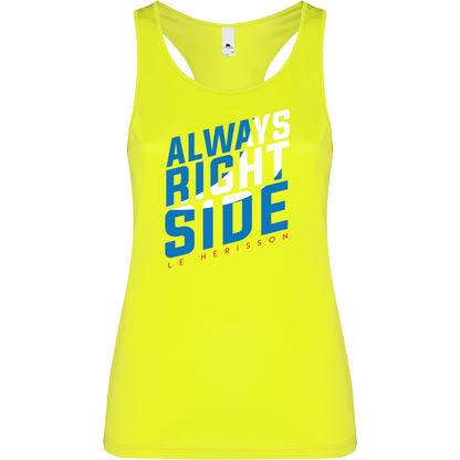 Canottiera Tecnica  Donna- Always Right Side personalizzabile