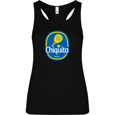 Canottiera Tecnica  Donna- Chiquita Padel personalizzabile