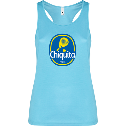 Canottiera Tecnica  Donna- Chiquita Padel personalizzabile