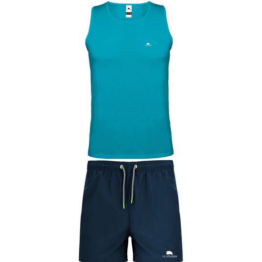 Completino Beach Tennis / Volley - Canottiera + Costume Le Hérisson Classic Small Logo Uomo  personalizzabile