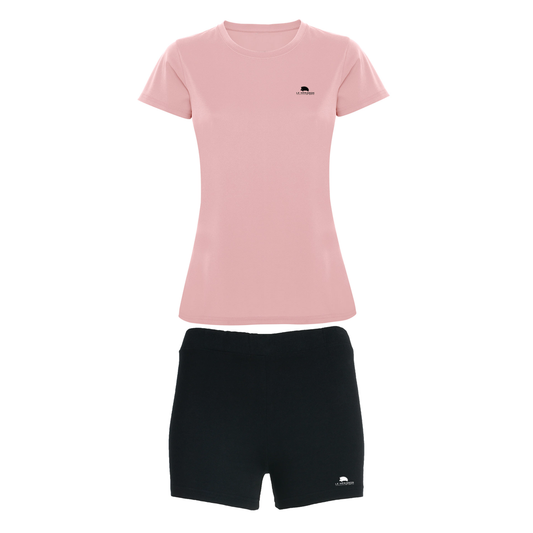 Completino Volley - Maglietta tecnica + Pantaloncini Shorts Le Hérisson Classic Small Logo Donna Personalizzabile