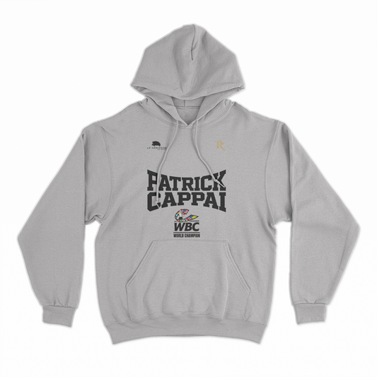 Felpa cappuccio Official Merchandising Patrick Cappai - Boxe WBC World Champion