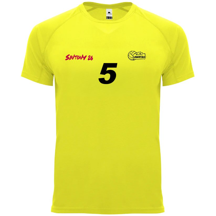 Kit Volley Libertas  - Magliette tecniche unisex - numeri fronte/retro omaggio - Vari colori