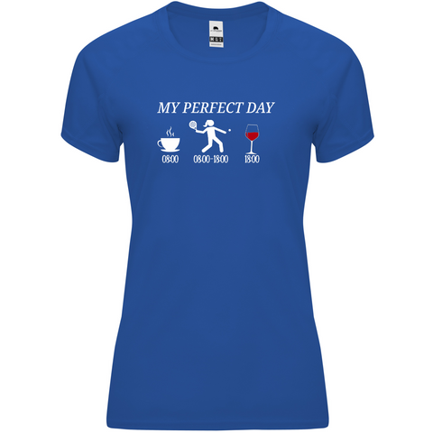 maglietta t-shirt- LHB Padel la mia giornata perfetta - my perfect day