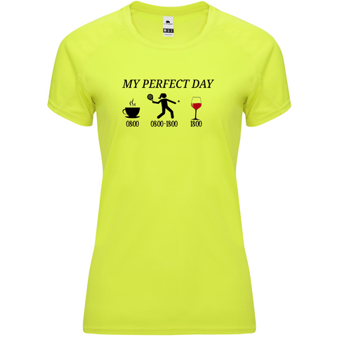 maglietta t-shirt- LHB Padel la mia giornata perfetta - my perfect day