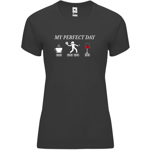 maglietta t-shirt- LHB Padel la mia giornata perfetta - my perfect day