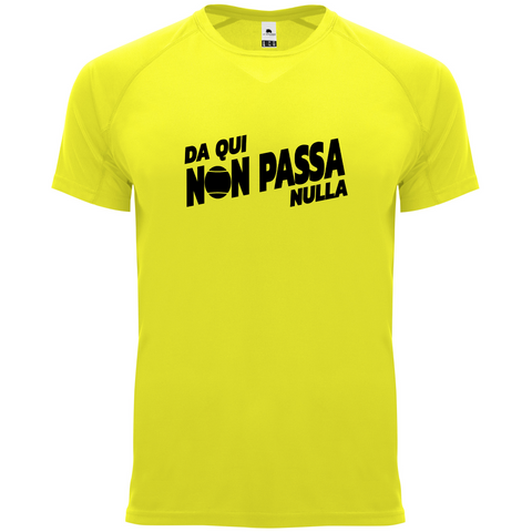 maglietta t-shirt- Da qui non passa nulla personalizzabile