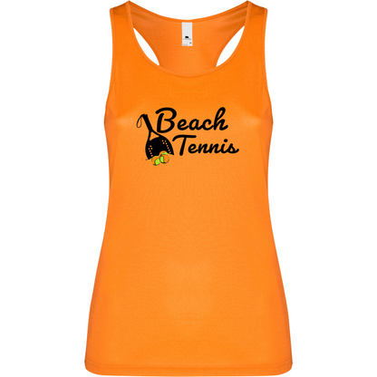 Canottiera Tecnica Donna - Beach Tennis sabbia Personalizzazione