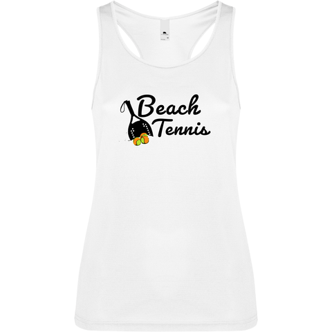 Canottiera Tecnica Donna - Beach Tennis sabbia Personalizzazione