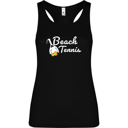 Canottiera Tecnica Donna - Beach Tennis sabbia Personalizzazione