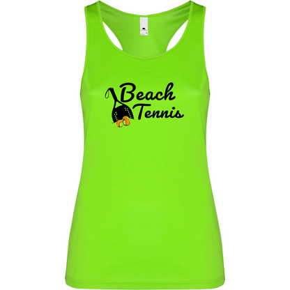 Canottiera Tecnica Donna - Beach Tennis sabbia Personalizzazione