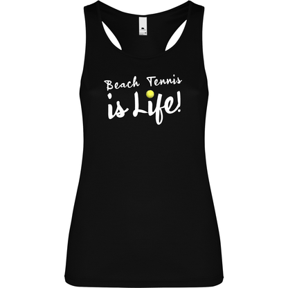 Canottiera Tecnica Donna - Life is Beach Tennis Personalizzazione