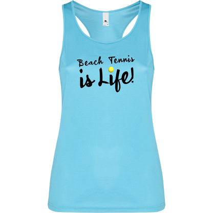 Canottiera Tecnica Donna - Life is Beach Tennis Personalizzazione