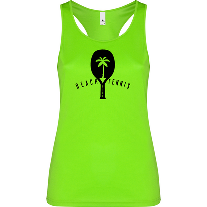 Canottiera Tecnica Donna - Beach Tennis life Palma Personalizzazione