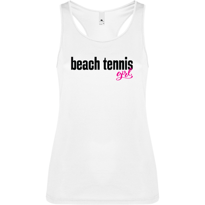 Canottiera Tecnica Donna- Beach Tennis girl Personalizzazione