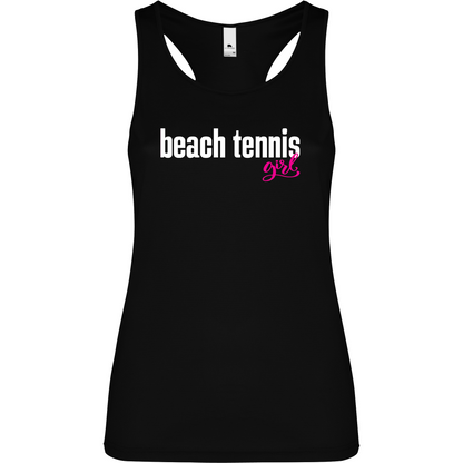 Canottiera Tecnica Donna- Beach Tennis girl Personalizzazione