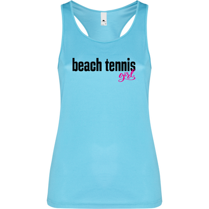 Canottiera Tecnica Donna- Beach Tennis girl Personalizzazione
