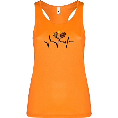 Canottiera Tecnica Donna- Beach Tennis battito Personalizzazione
