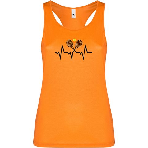 Canottiera Tecnica Donna- Beach Tennis battito Personalizzazione