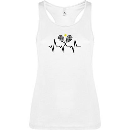 Canottiera Tecnica Donna- Beach Tennis battito Personalizzazione