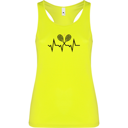 Canottiera Tecnica Donna- Beach Tennis battito Personalizzazione