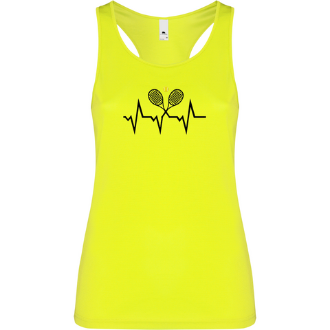 Canottiera Tecnica Donna- Beach Tennis battito Personalizzazione