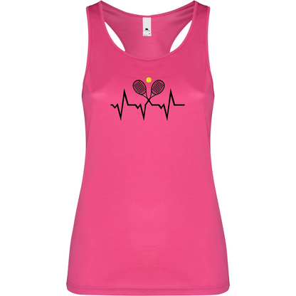 Canottiera Tecnica Donna- Beach Tennis battito Personalizzazione