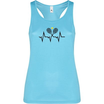 Canottiera Tecnica Donna- Beach Tennis battito Personalizzazione