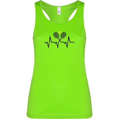 Canottiera Tecnica Donna- Beach Tennis battito Personalizzazione