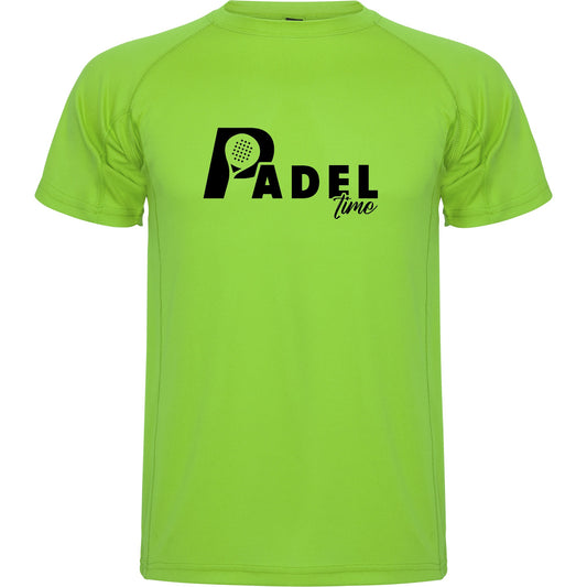 maglietta t-shirt- padel time personalizzabile