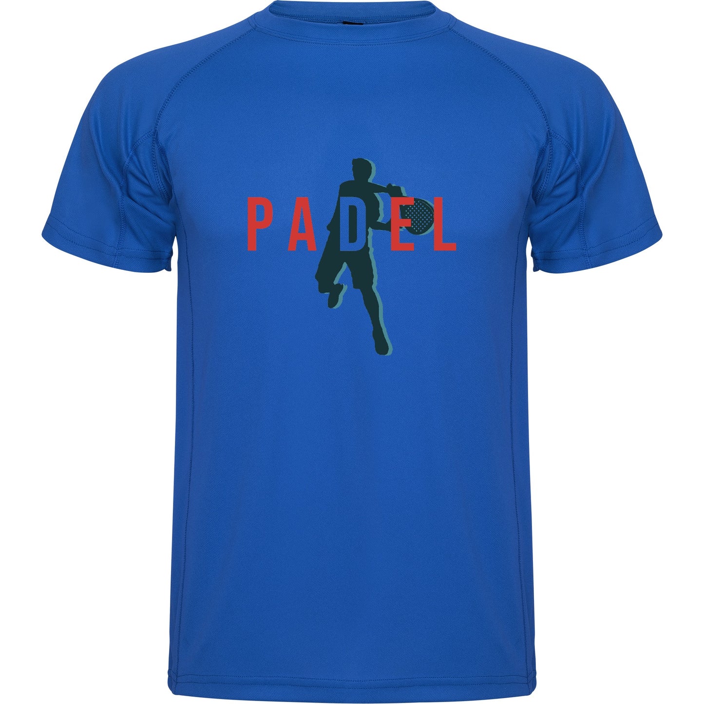 maglietta t-shirt- padel dritto uomo personalizzabile