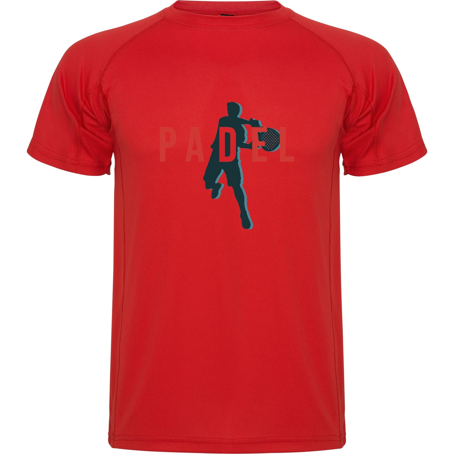 maglietta t-shirt- padel dritto uomo personalizzabile