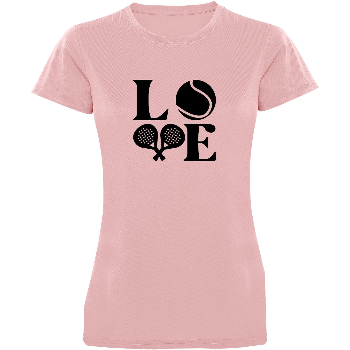 maglietta t-shirt- love padel  personalizzabile