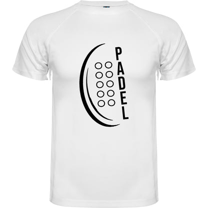 maglietta t-shirt- padel racchetta personalizzabile
