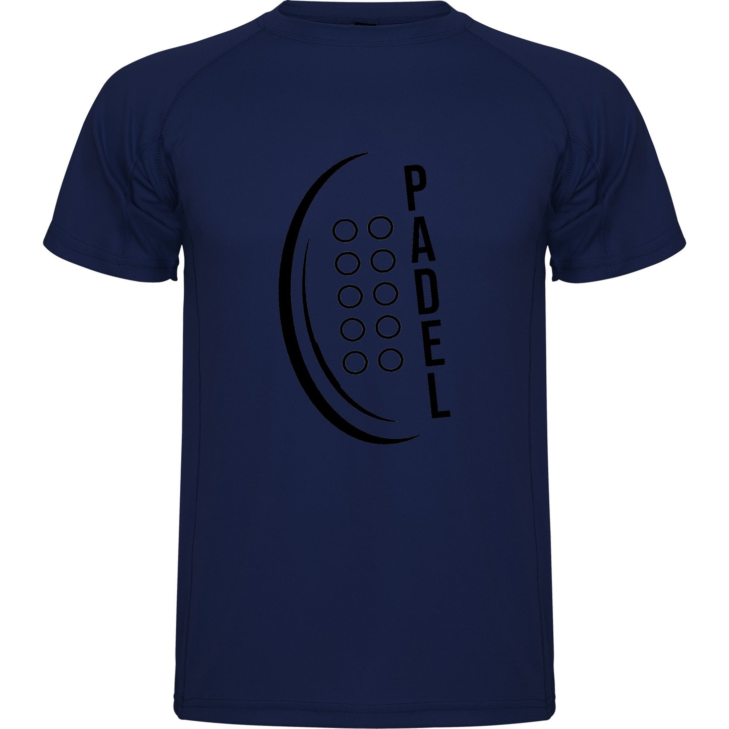 maglietta t-shirt- padel racchetta personalizzabile