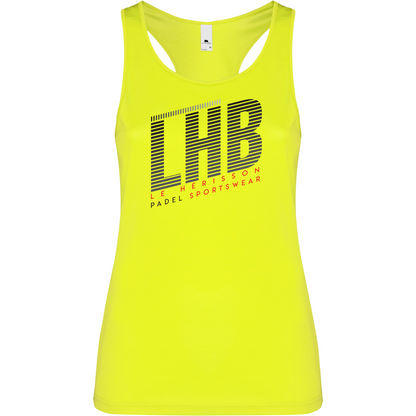 Canottiera Tecnica  Donna- LHB Logo Padel Personalizzabile