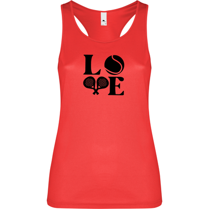 Canottiera Tecnica  Donna- Love Padel R Personalizzabile