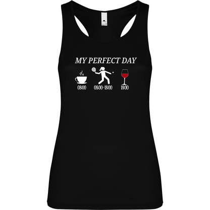 Canottiera Tecnica  Donna- My Perfect Day Personalizzazione
