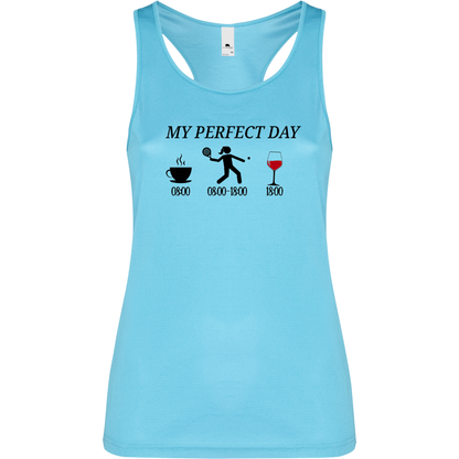 Canottiera Tecnica  Donna- My Perfect Day Personalizzazione