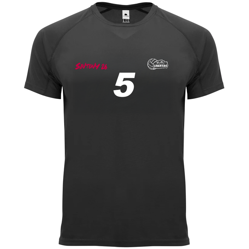 Kit Volley Libertas  - Magliette tecniche unisex - numeri fronte/retro omaggio - Vari colori