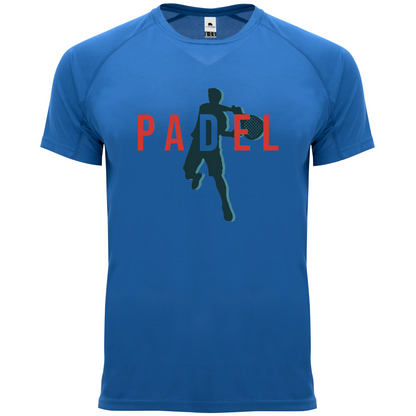 maglietta tecnica- Padel dritto uomo