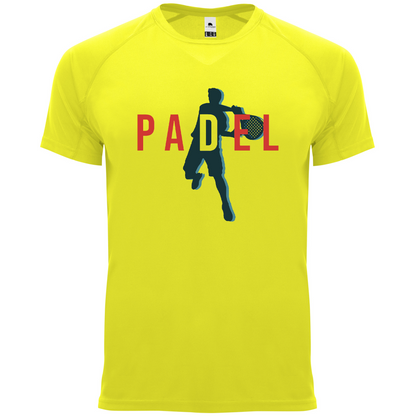 maglietta tecnica- Padel dritto uomo