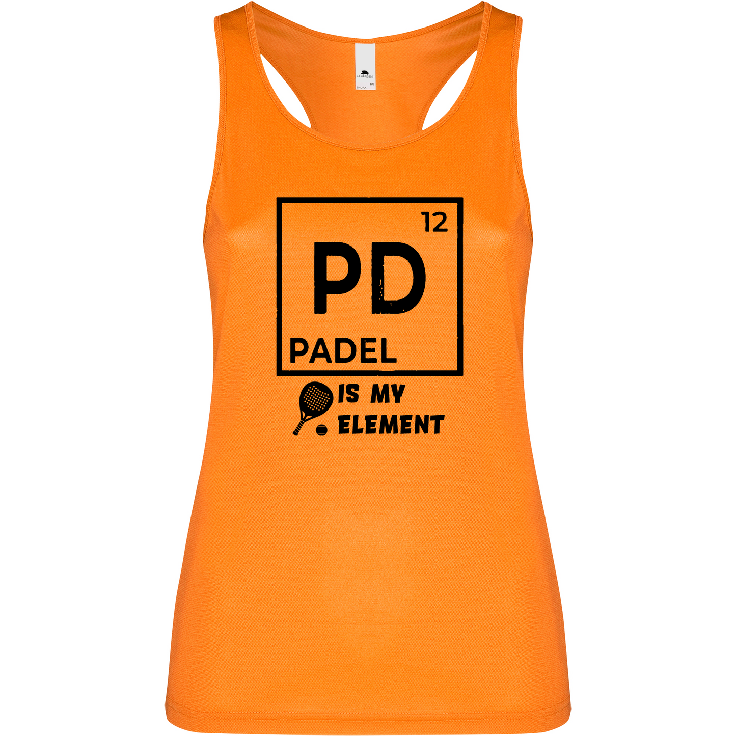 Canottiera Tecnica  Donna- Padel Is My Element Personalizzazione