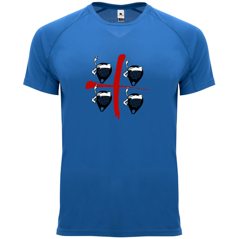 camiseta camiseta- Padel Quattro Mori Cerdeña 