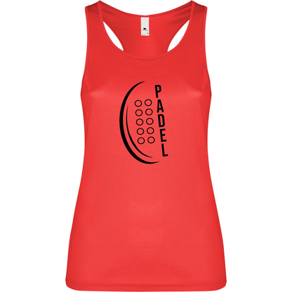 Canottiera Tecnica Donna - Padel racchetta Personalizzazione