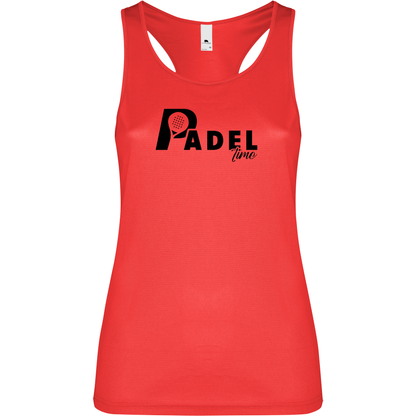 Canottiera Tecnica Donna- Padel Time Personalizzazione