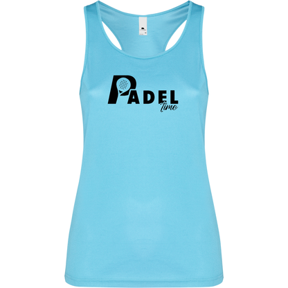 Canottiera Tecnica Donna- Padel Time Personalizzazione